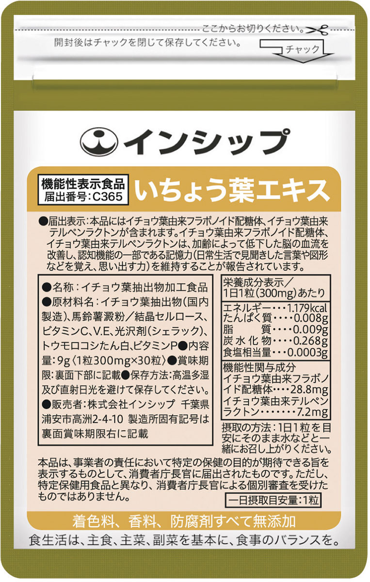 脳血流を改善し記憶力を維持するおススメサプリ　消費者庁に追加で届け出が受理されました。